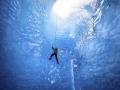 梦幻冰缝：阿拉斯加门登霍尔冰川