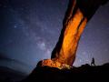 点亮暗夜:拱门国家公园