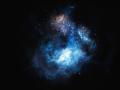 早期宇宙最明亮星系 美若蓝色梦幻